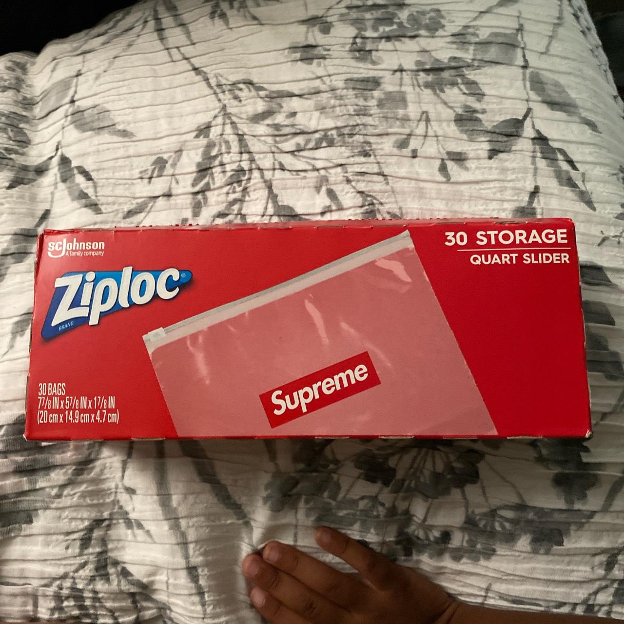 Supreme Ziploc Bags Depop