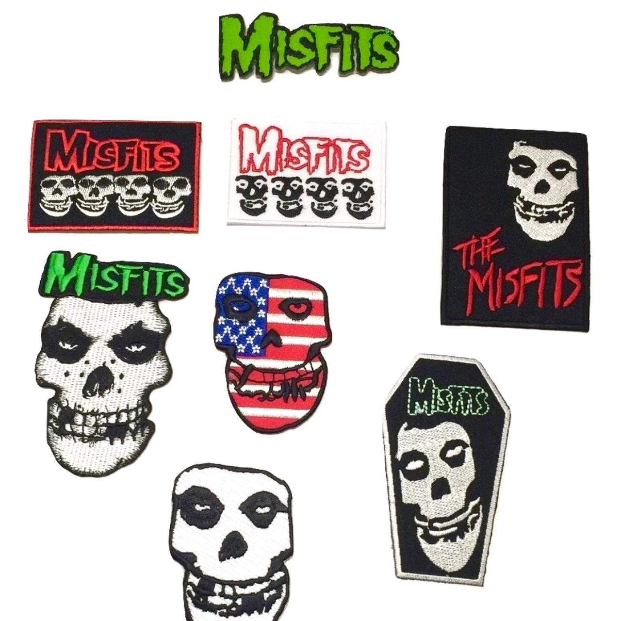 Misfits Patches, Iron On patch, The Misfits punk - Depop