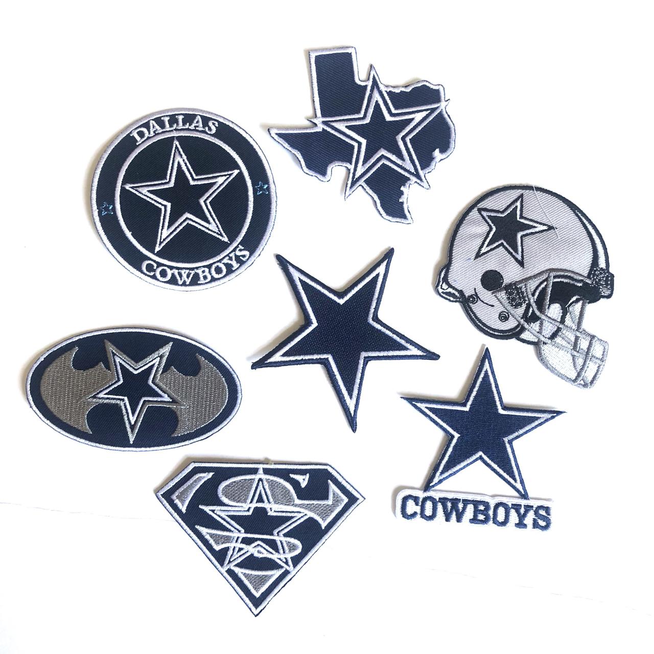 Dallas Cowboys Iron On patches patch NFL football - Depop