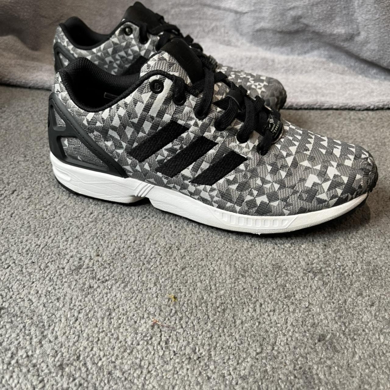 Adidas Sneaker Zx Flux Dark Grey Grey Adidas Flux Shoes For Men