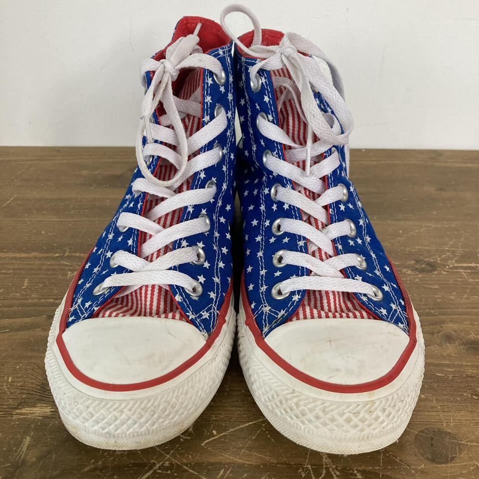 Navy polka dot outlet converse