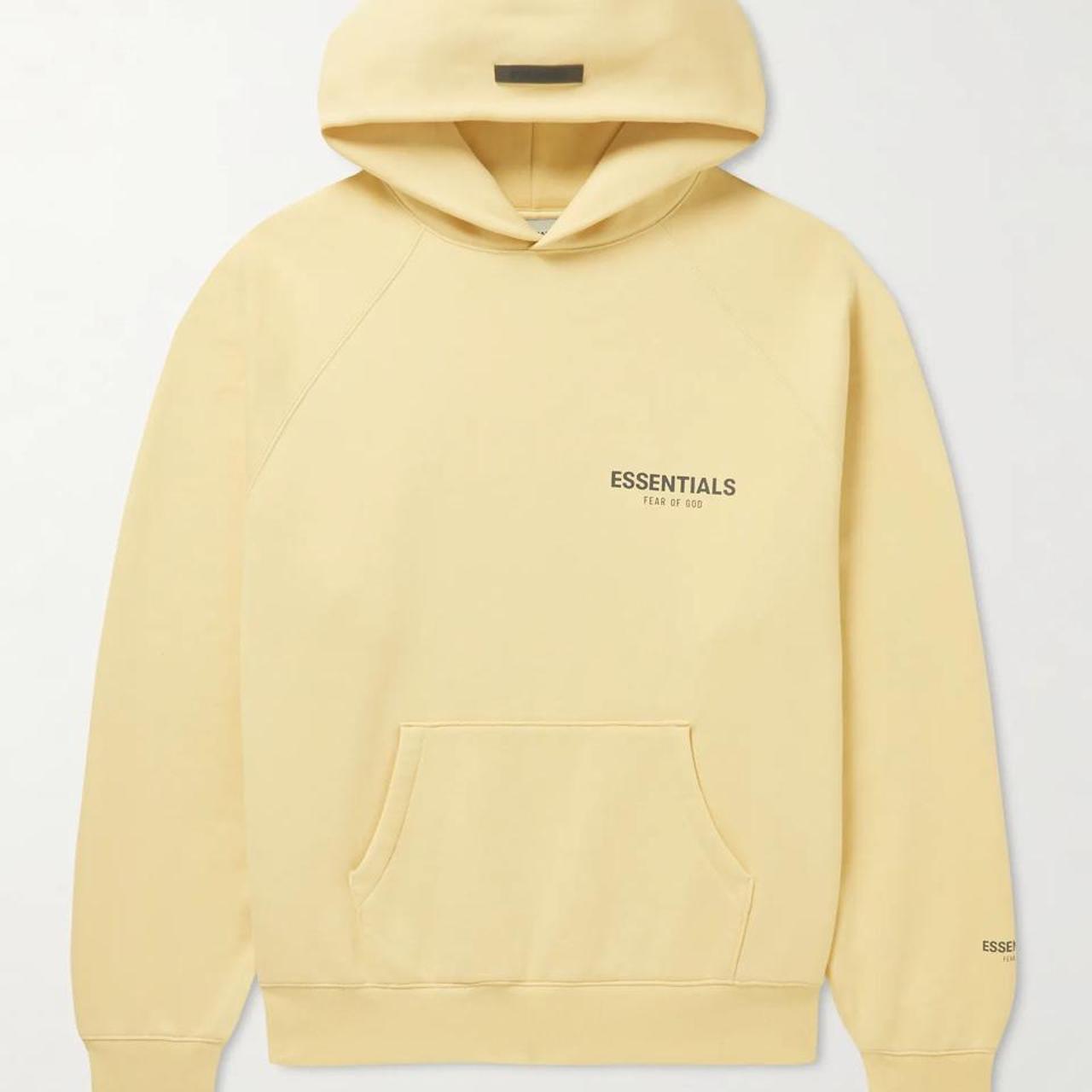 Brand new Fear of God x Essentials CREAM Hoodie,... Depop