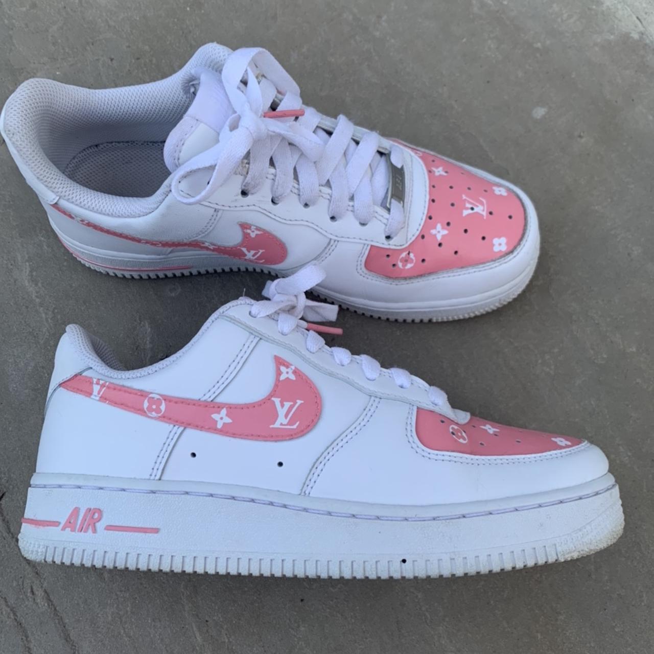 AIR FORCE 1 LV CUSTOM FREE SHIPPING Message me for - Depop