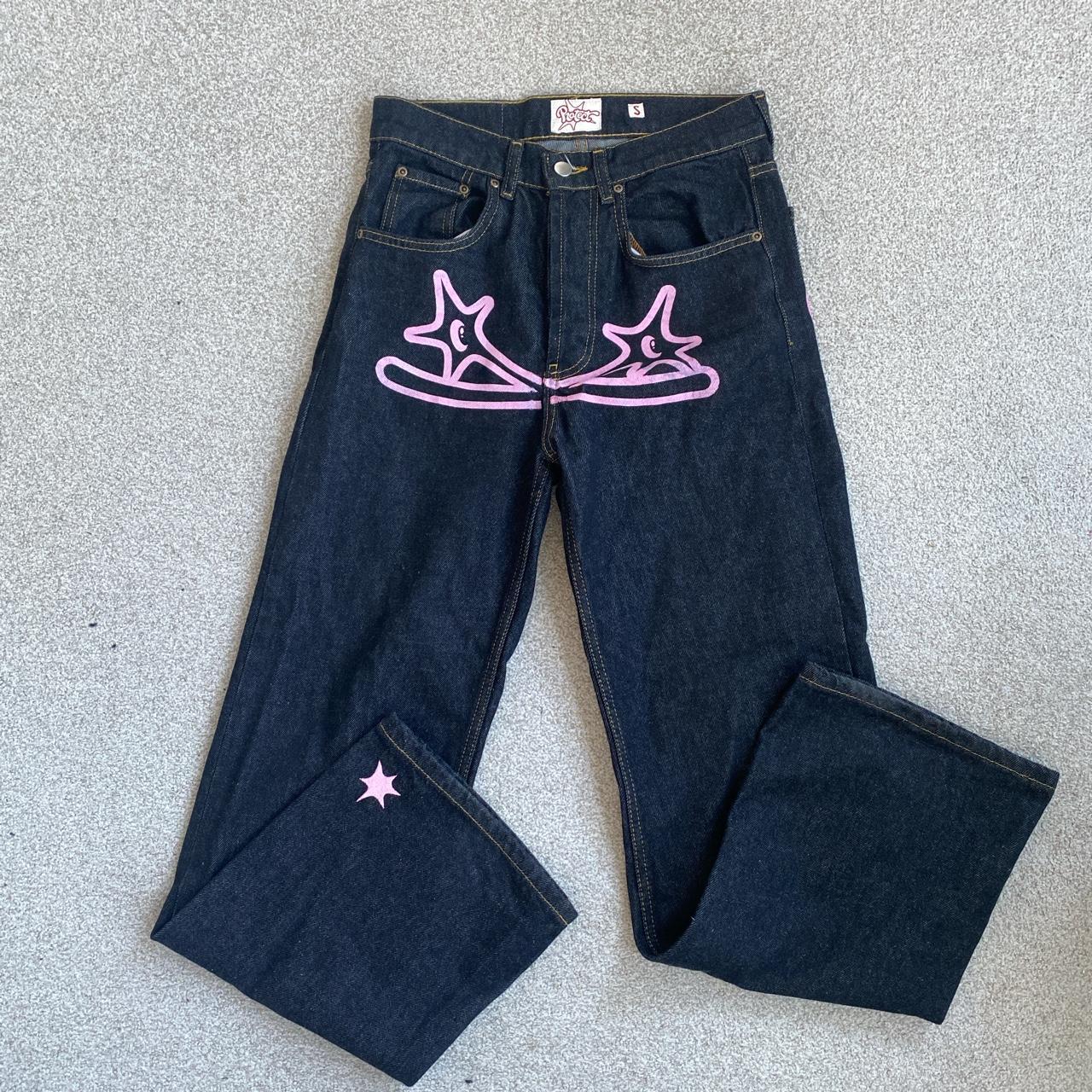 Protect ldn pink jeans 🍬 Rare piece, size S Worn 3... Depop