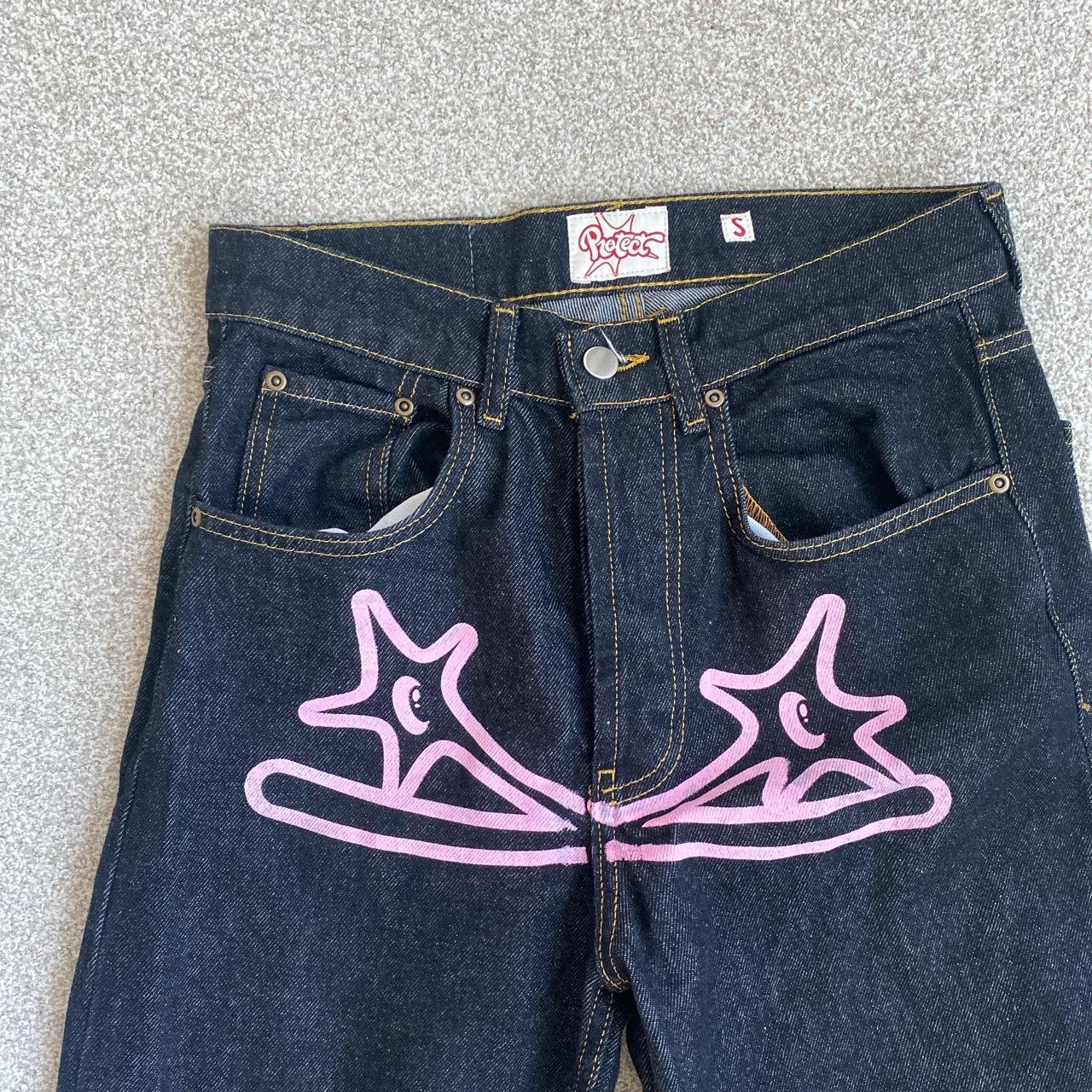Protect ldn pink jeans 🍬 Rare piece, size S Worn 3... - Depop