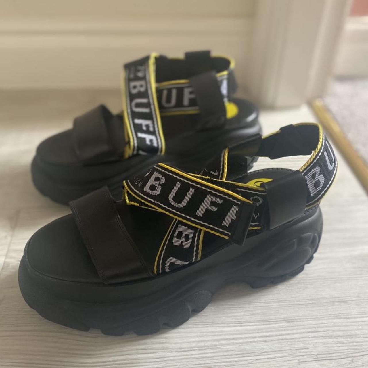 BUFFALO LONDON CHUNKY PLATFORM SANDALS BRAND NEW... - Depop