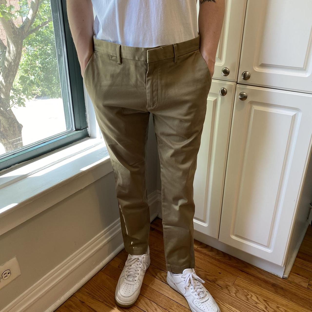 Banana Republic Khaki Pants 33 X 30 Very Depop banana-republic-khaki-pants-khaki-pants-khaki-pants