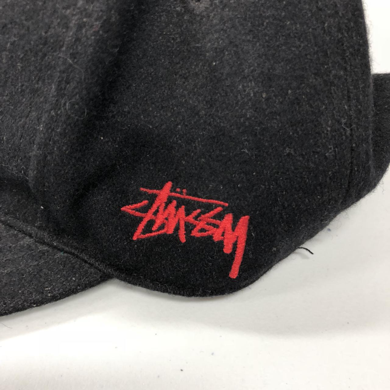 Stussy x Ebbets Field Flannels wool strapback.