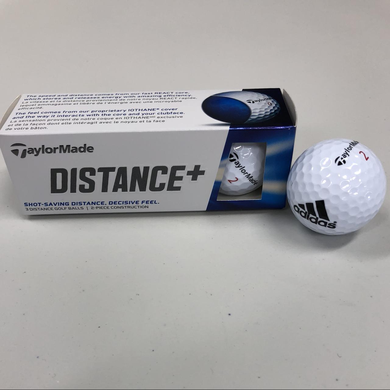 Site line tube Related TaylorMade Adidas golf balls. One sleeve of 3 balls... - Depop