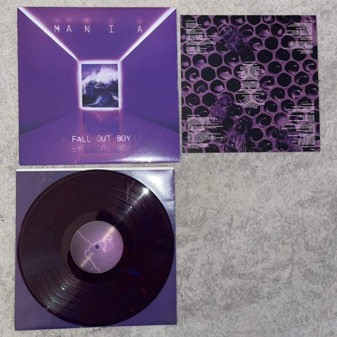 Fall Out Boy- Mania Limited Edition Swirl... - Depop