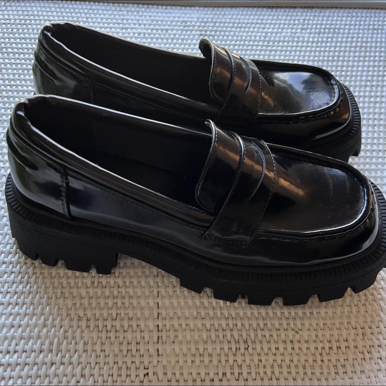 asos platform loafers