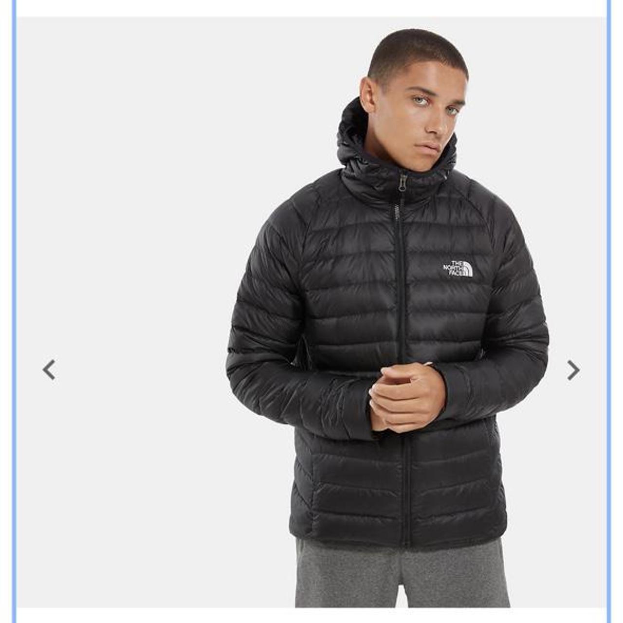 men's trevail hooded down jacket