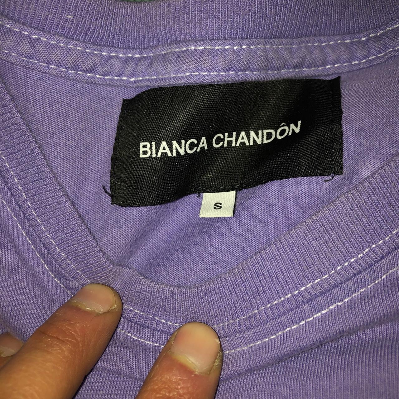 Bianca Chandon Men's Purple T-shirt (3)