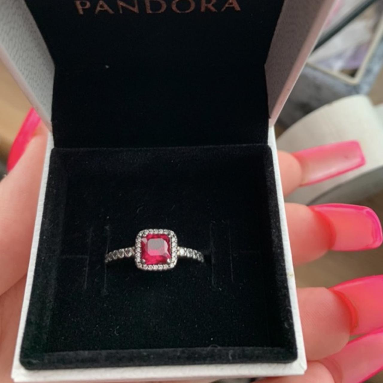 Square ring sale pandora