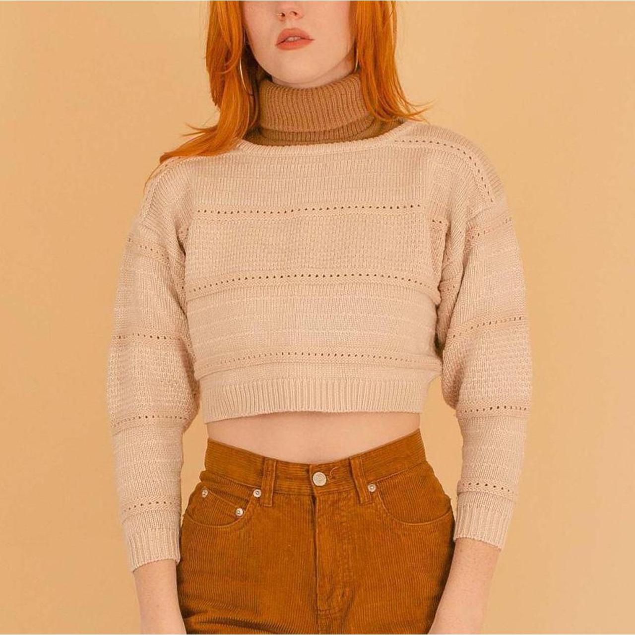 90s cropped sweater