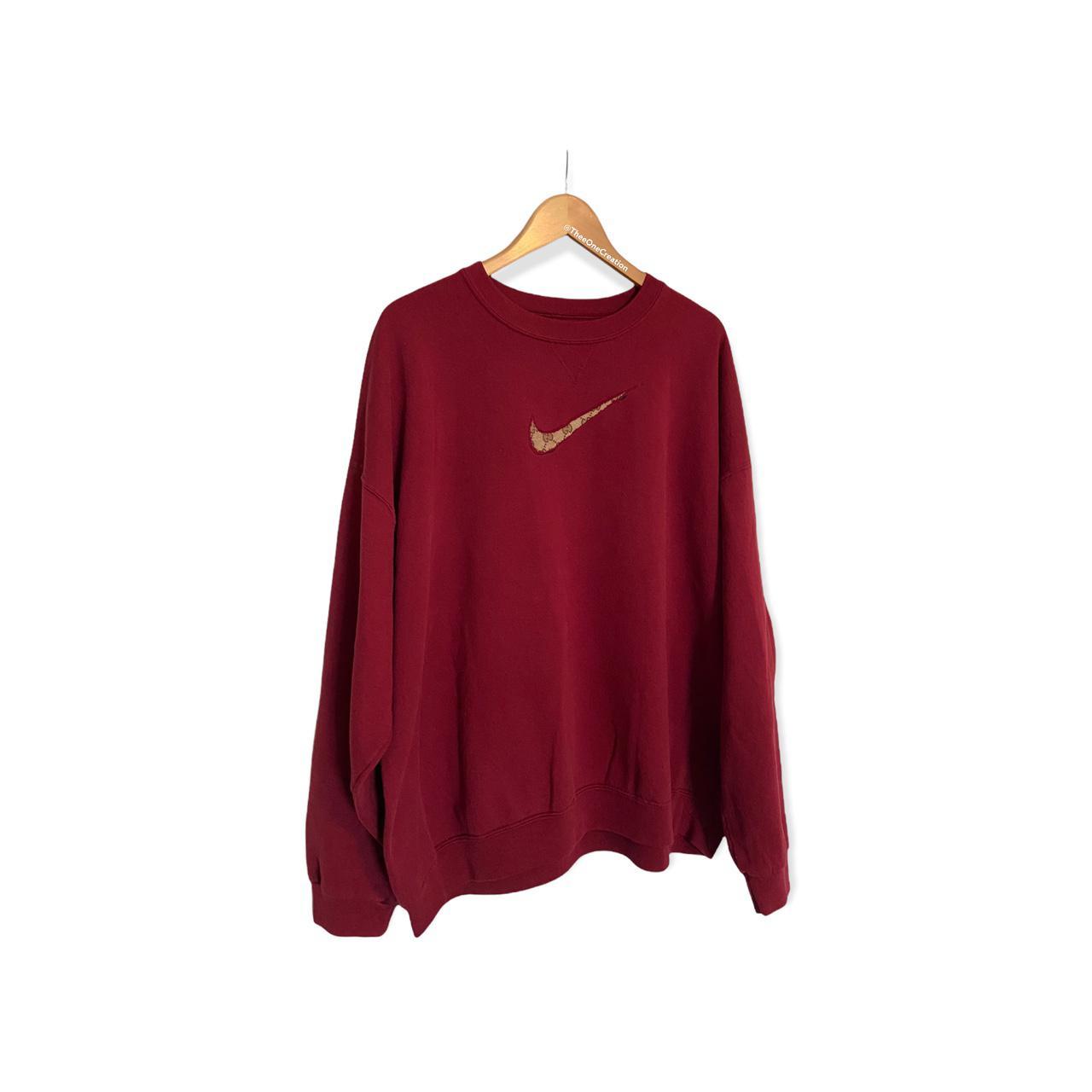 custom vintage nike sweatshirt