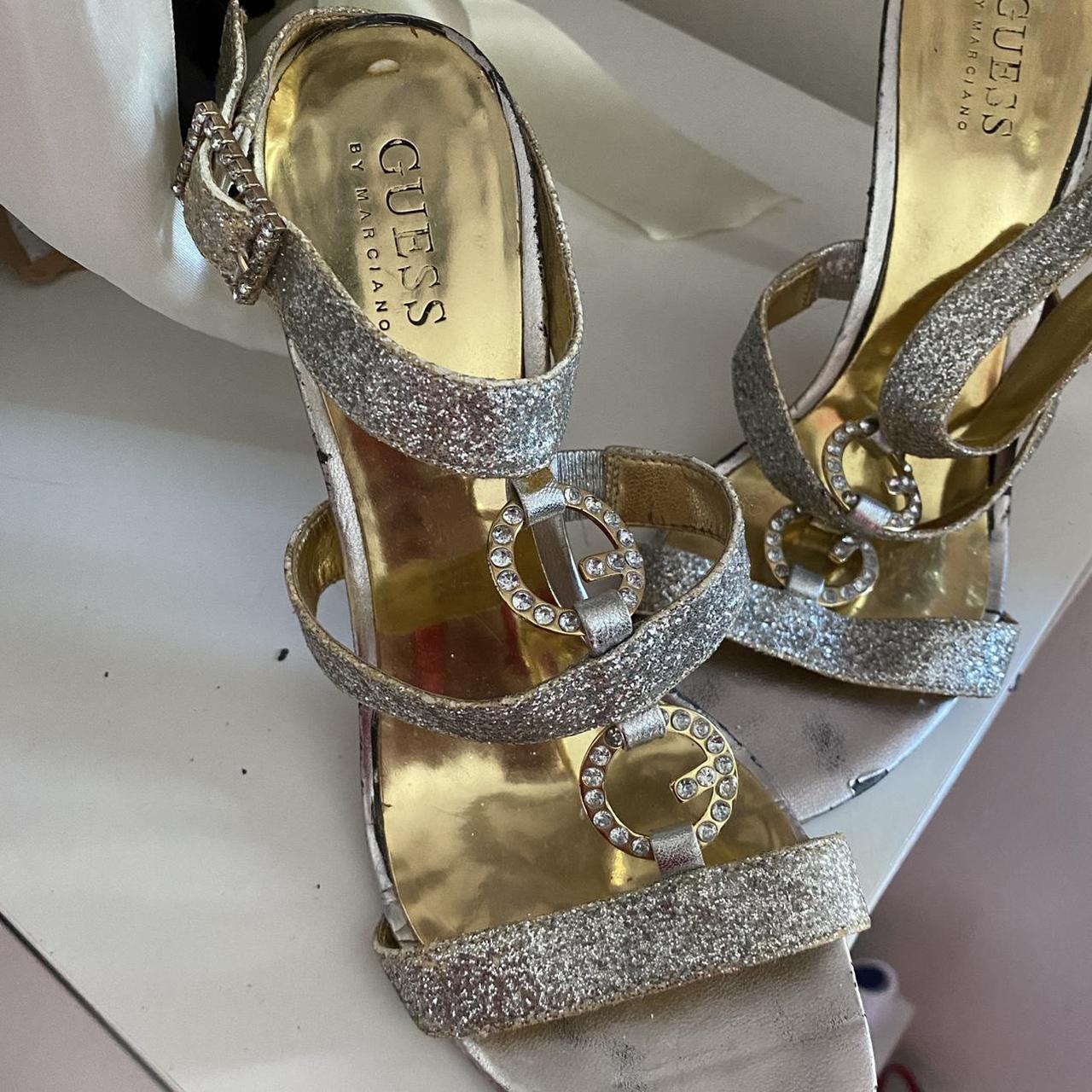 Product Image 3 - Vintage guess heels💗💗💗😭
Size 7 
Gold