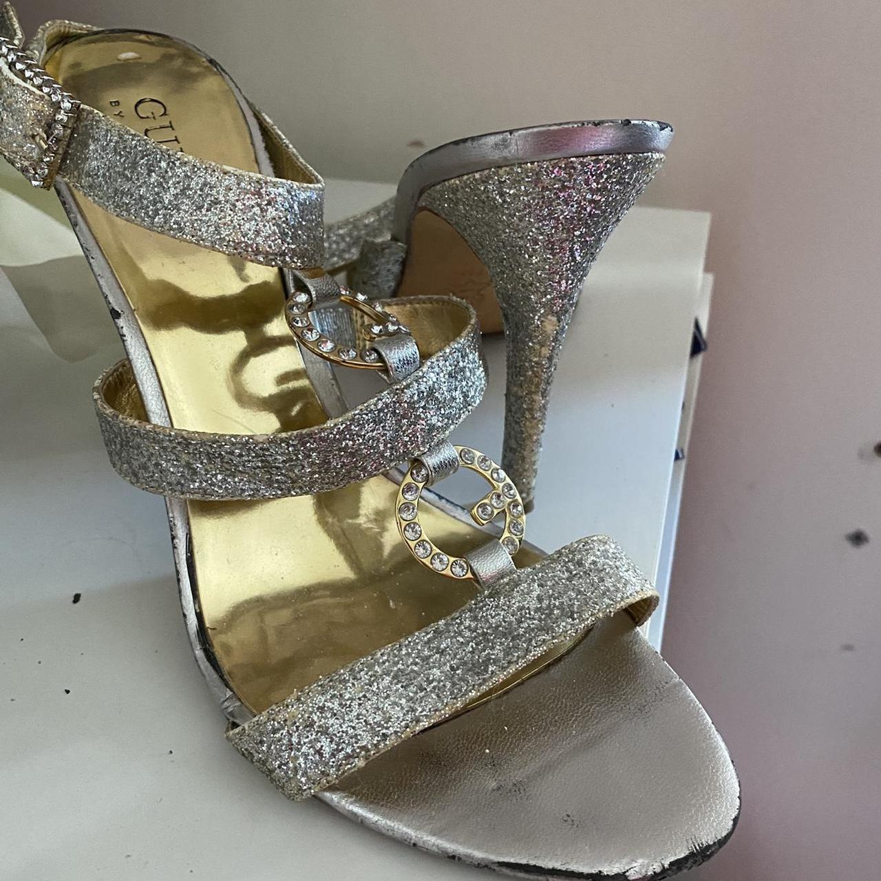Product Image 4 - Vintage guess heels💗💗💗😭
Size 7 
Gold