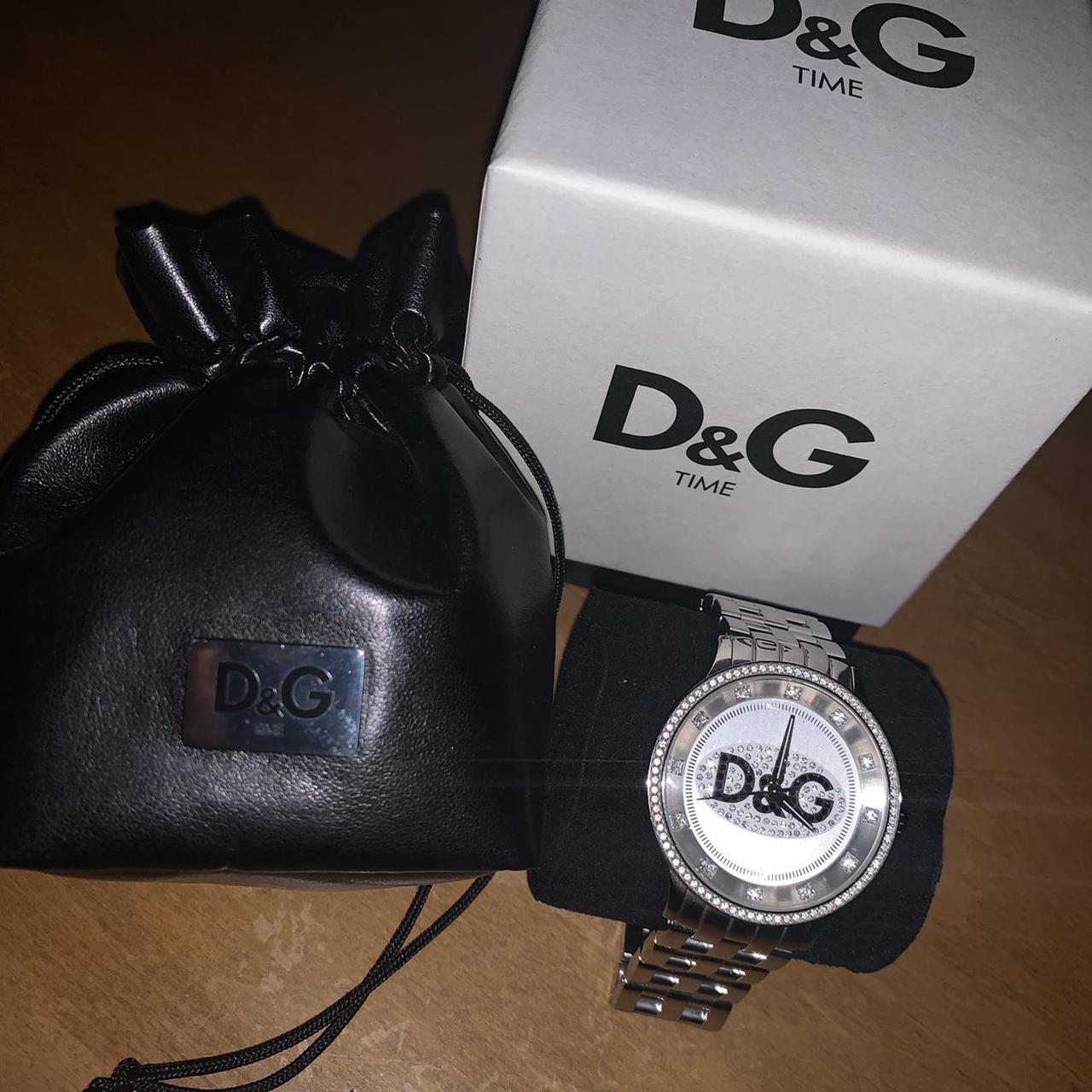 Dolce and gabbana watch on sale silver