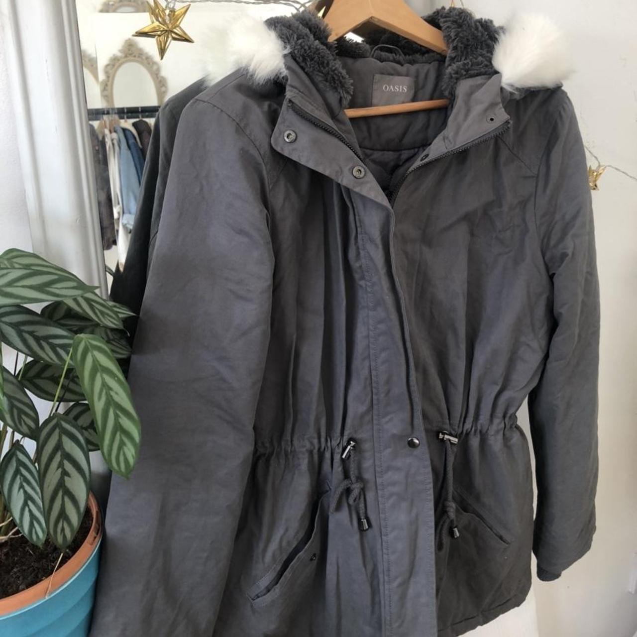 Oasis sale grey coat