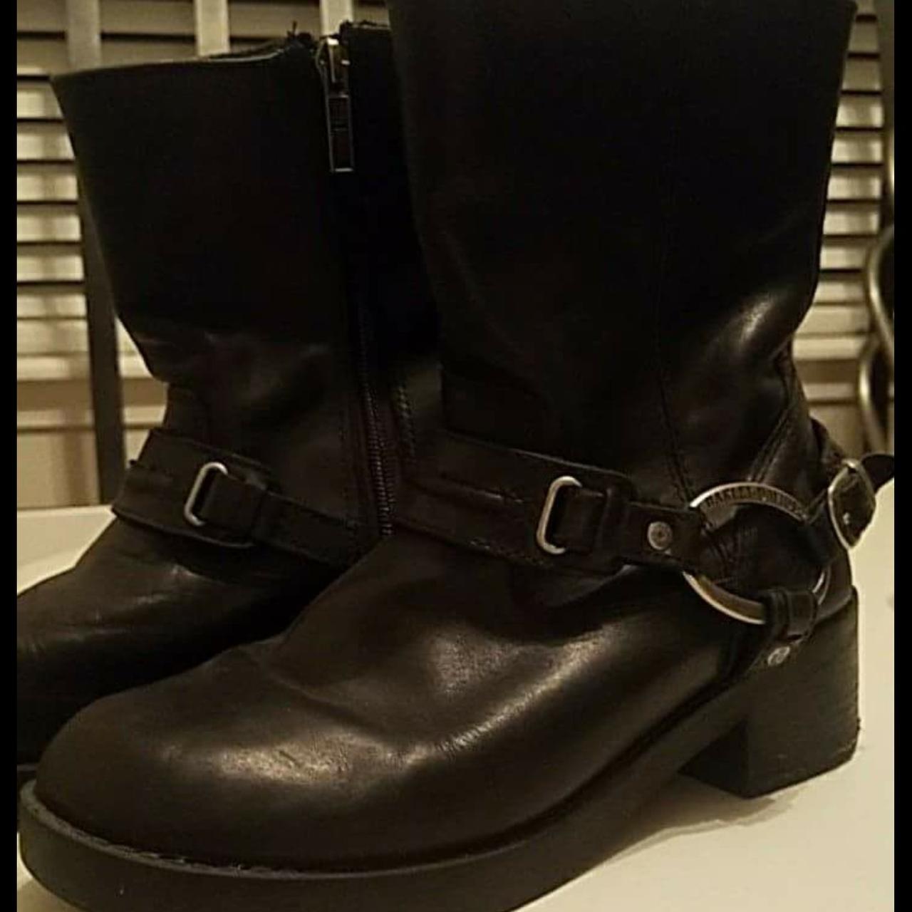 Harley davidson christa boots best sale