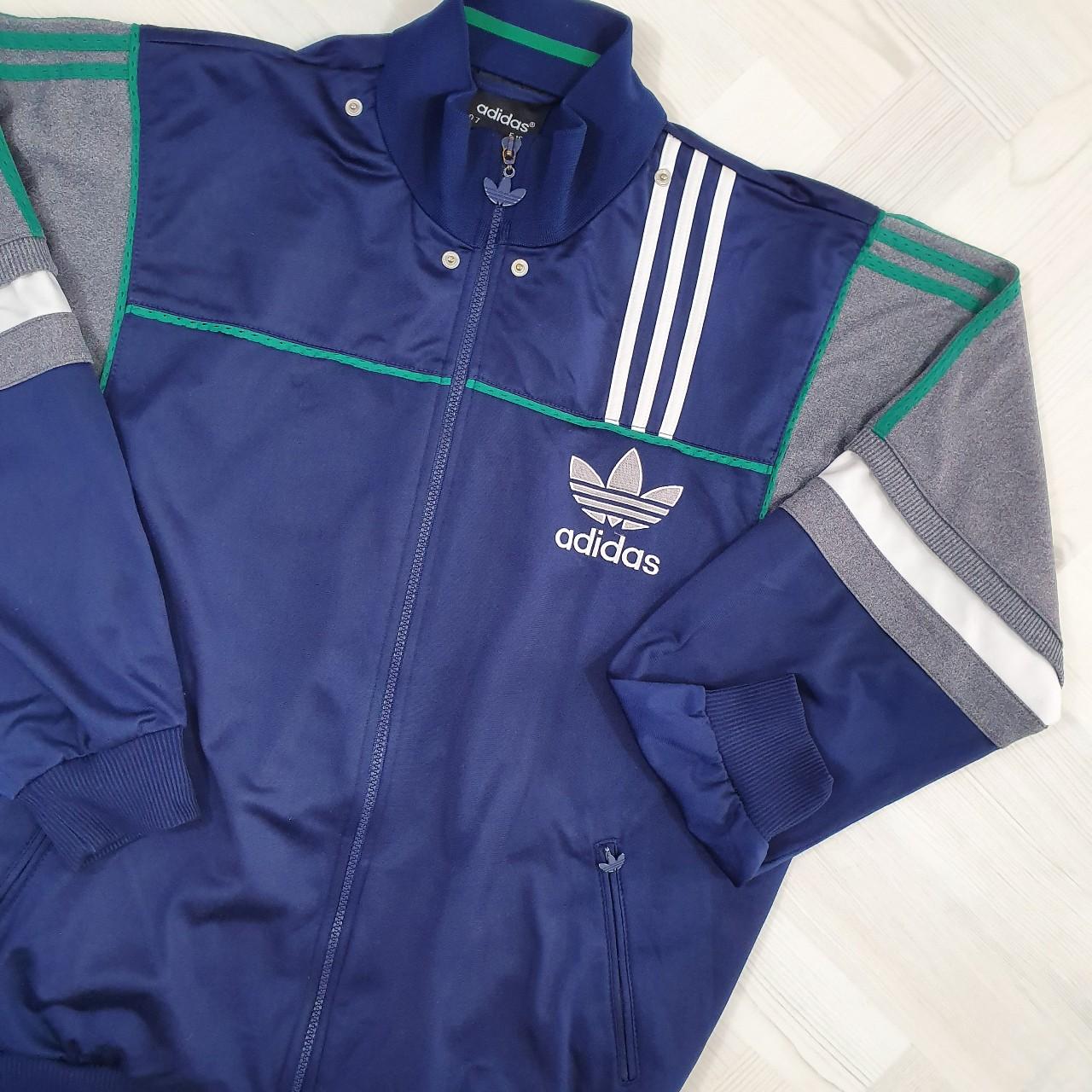 Adidas Originals Men's Navy Jacket | Depop