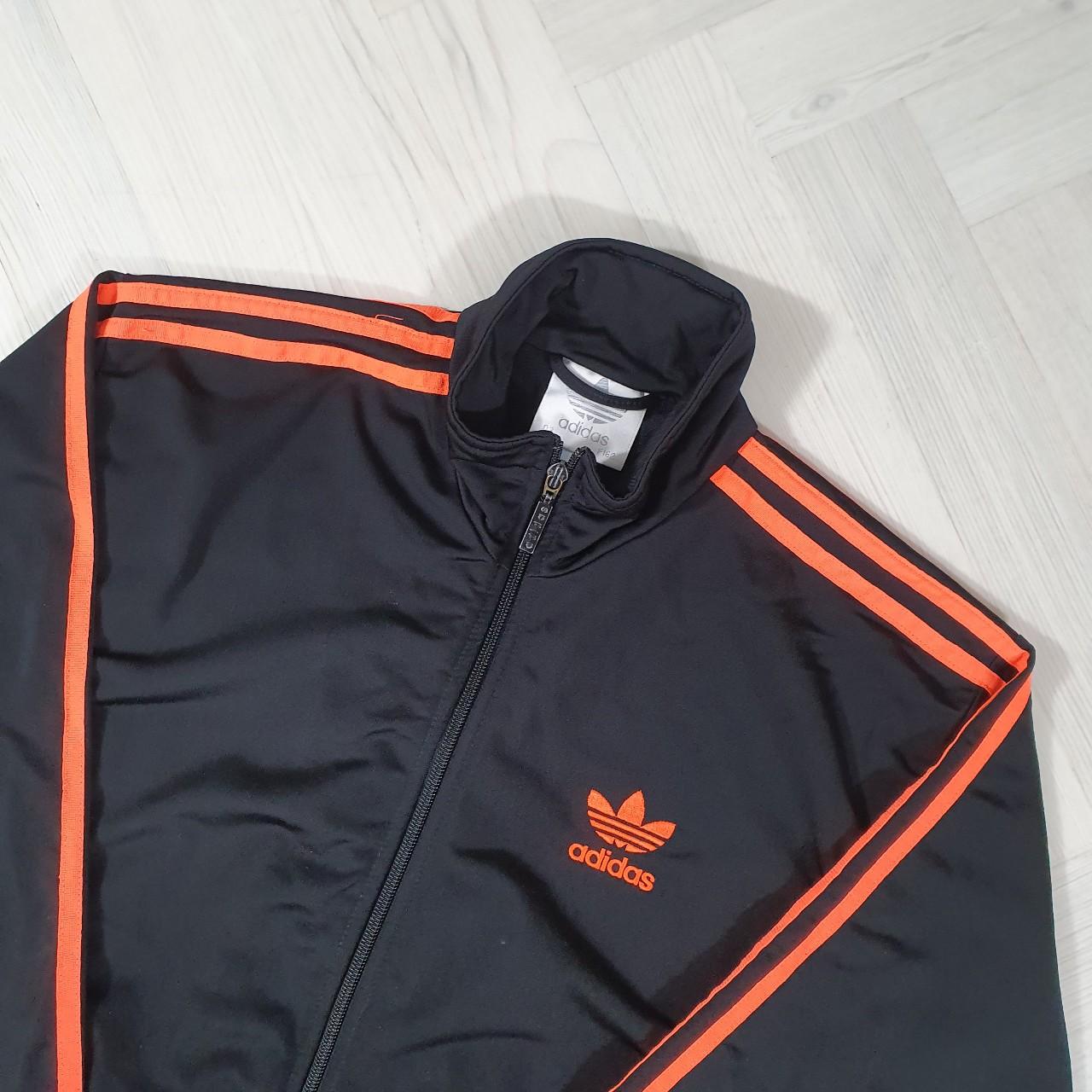 veste orange adidas