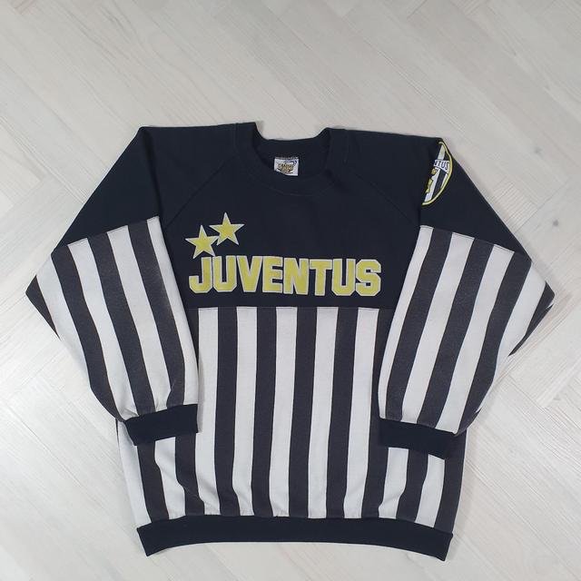 Le Felpe Dei Grandi Club Juventus vintage sweatshirt top S size mens 90s  Black