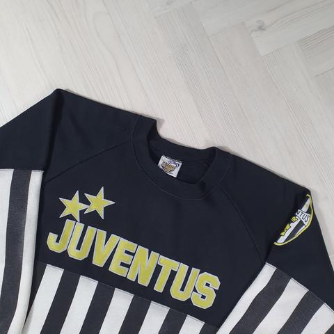 Le Felpe Dei Grandi Club Juventus vintage sweatshirt top S size mens 90s  Black