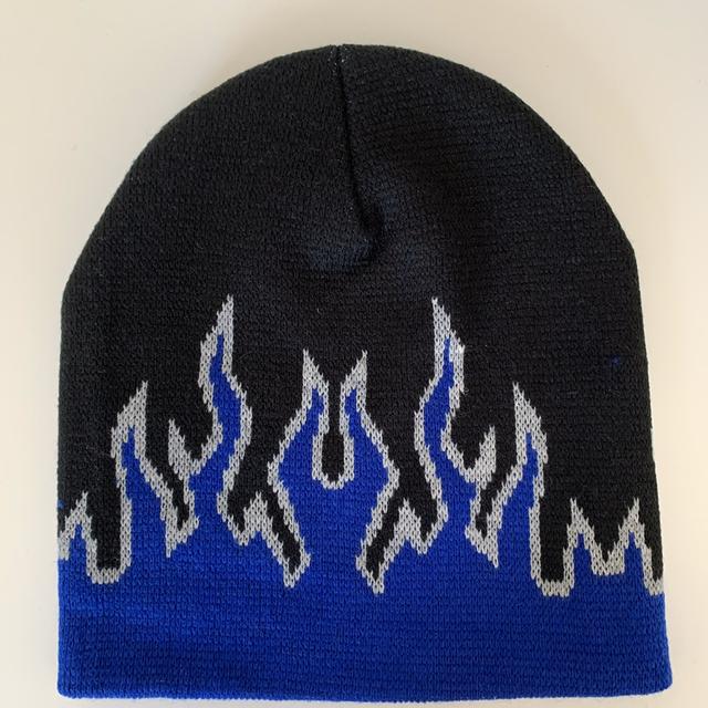 Super sick vintage foldable flame beanie. It’s the...