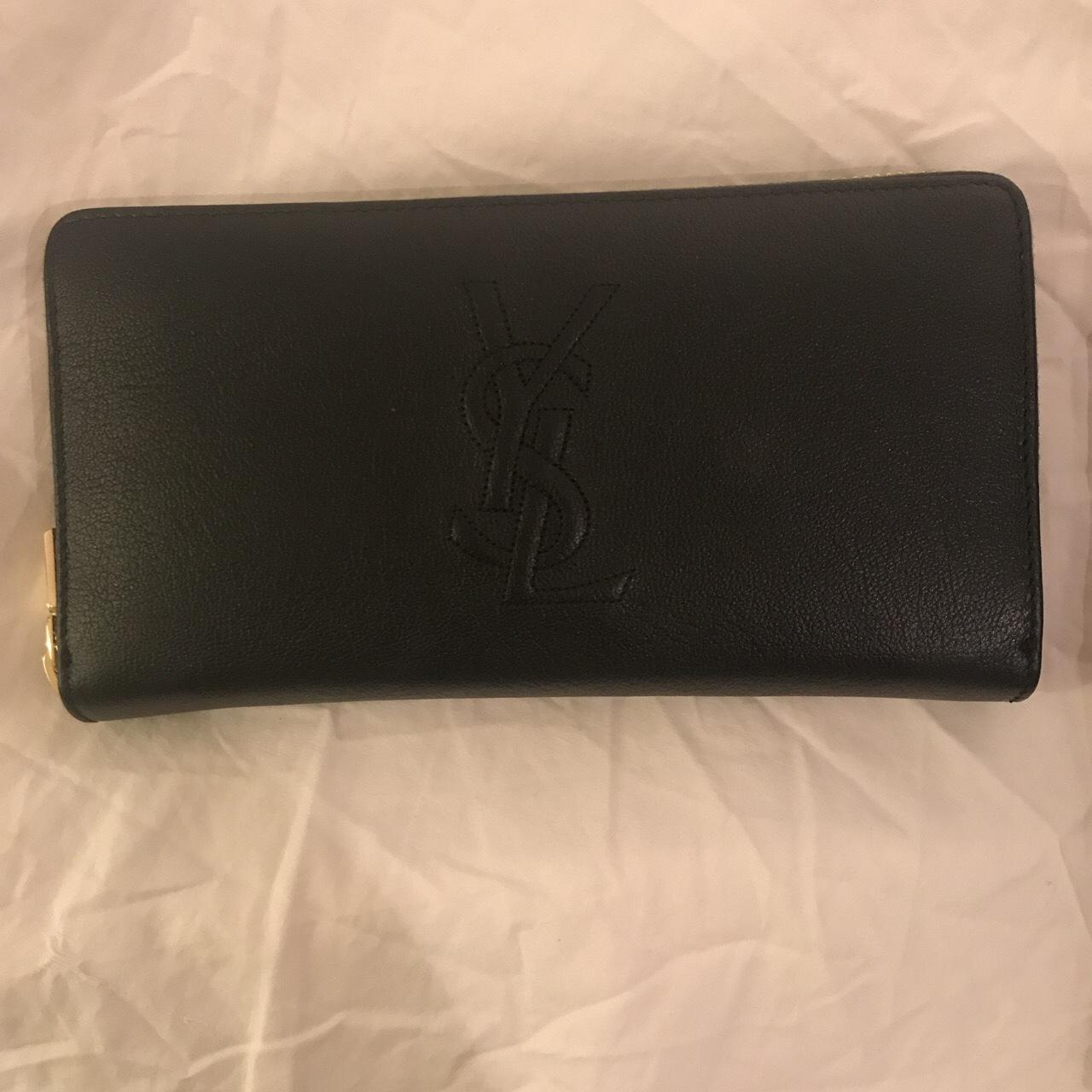 WALLET MONEY CLIP SAINT LAURENT PARIS BLACK TEXTURED LEATHER – Suit Negozi  Eu