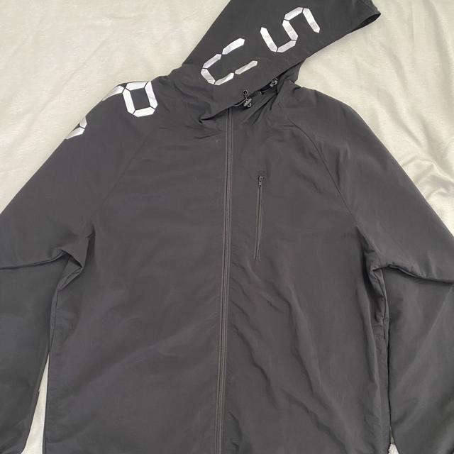 Supreme digital logo track jacket Black Medium size - Depop