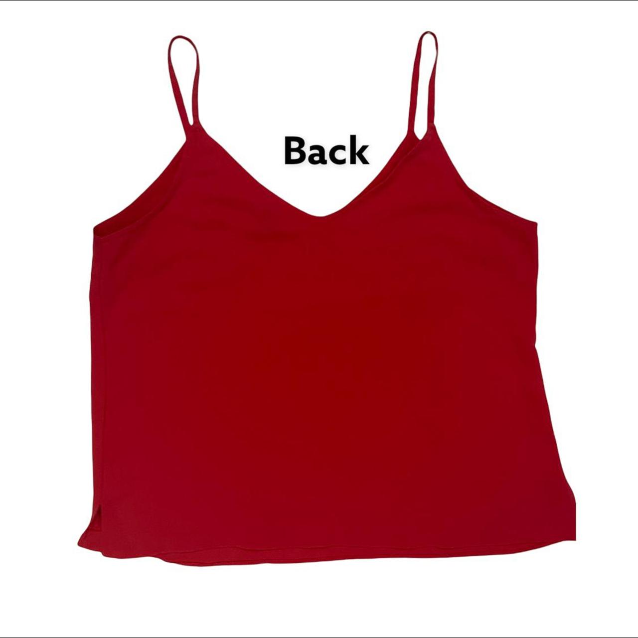 Forever 21 Women's Red Veststankscamis Depop