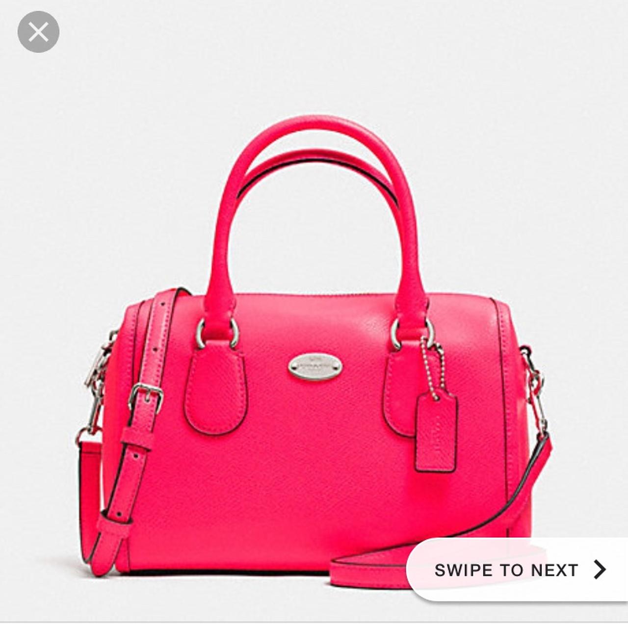 Hotsell Authentic Gorgeous Hot Pink Coach Bag