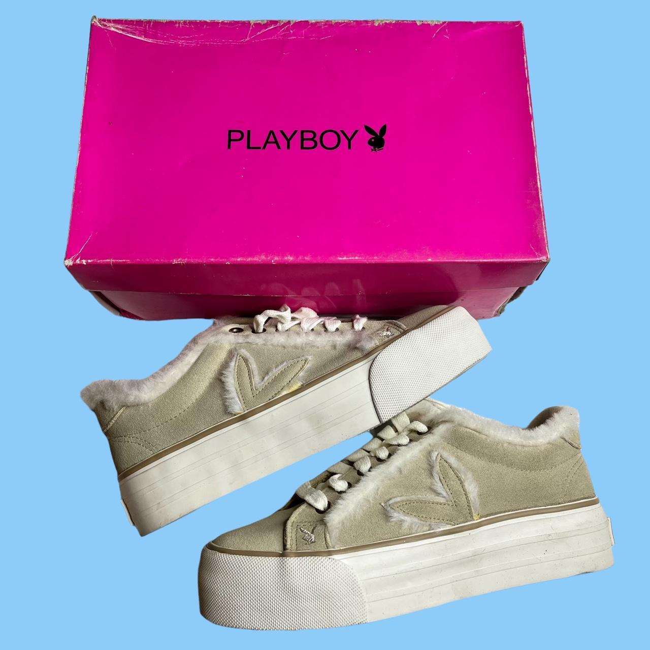 playboy platform sneakers