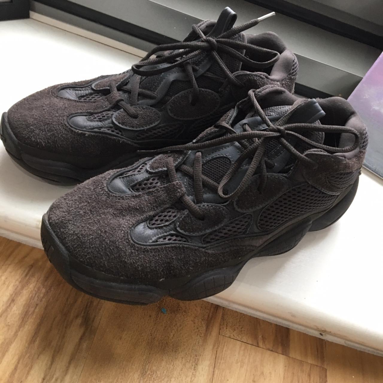 Utility black Adidas yeezy 500 s Size 9.5 UK Worn a