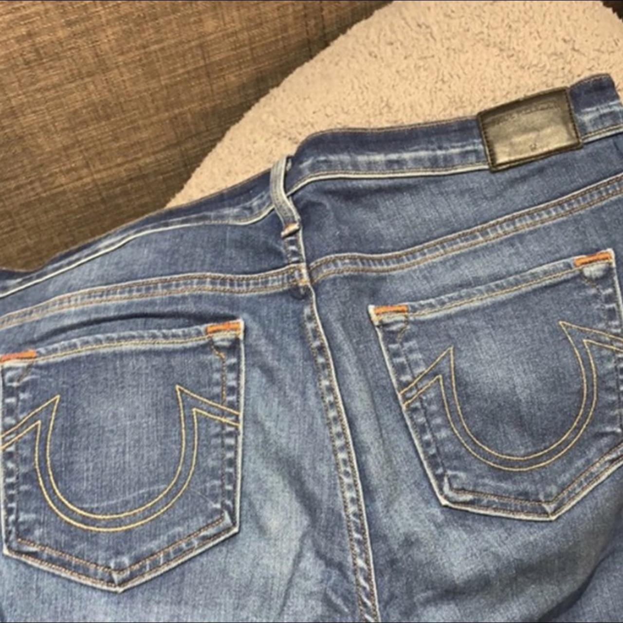 True religion womens jeans 🤩 Would fit 10-12 Just... - Depop