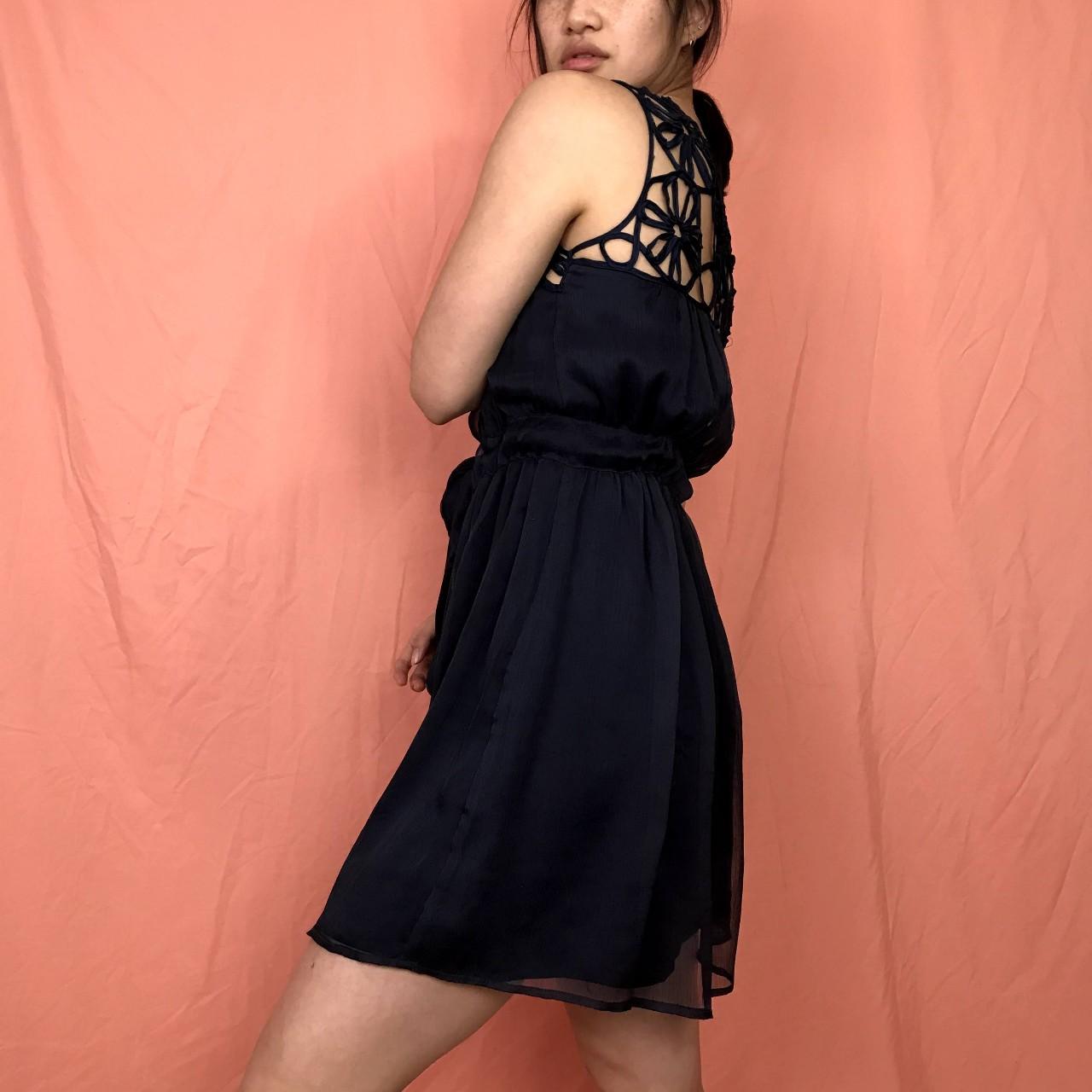 American Vintage Women's Navy and Blue Dress