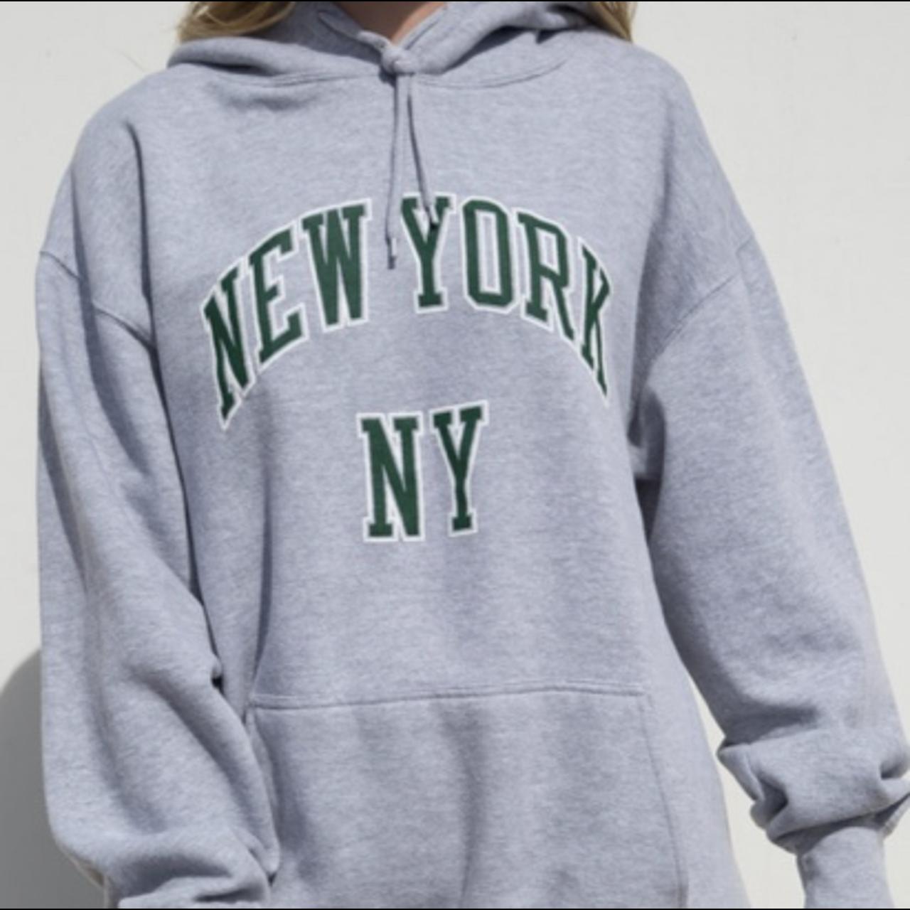 Brandy Melville New York Hoodie One Size Brand - Depop