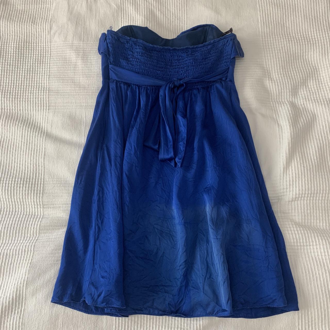 Betsey Johnson Women's Blue Dress | Depop