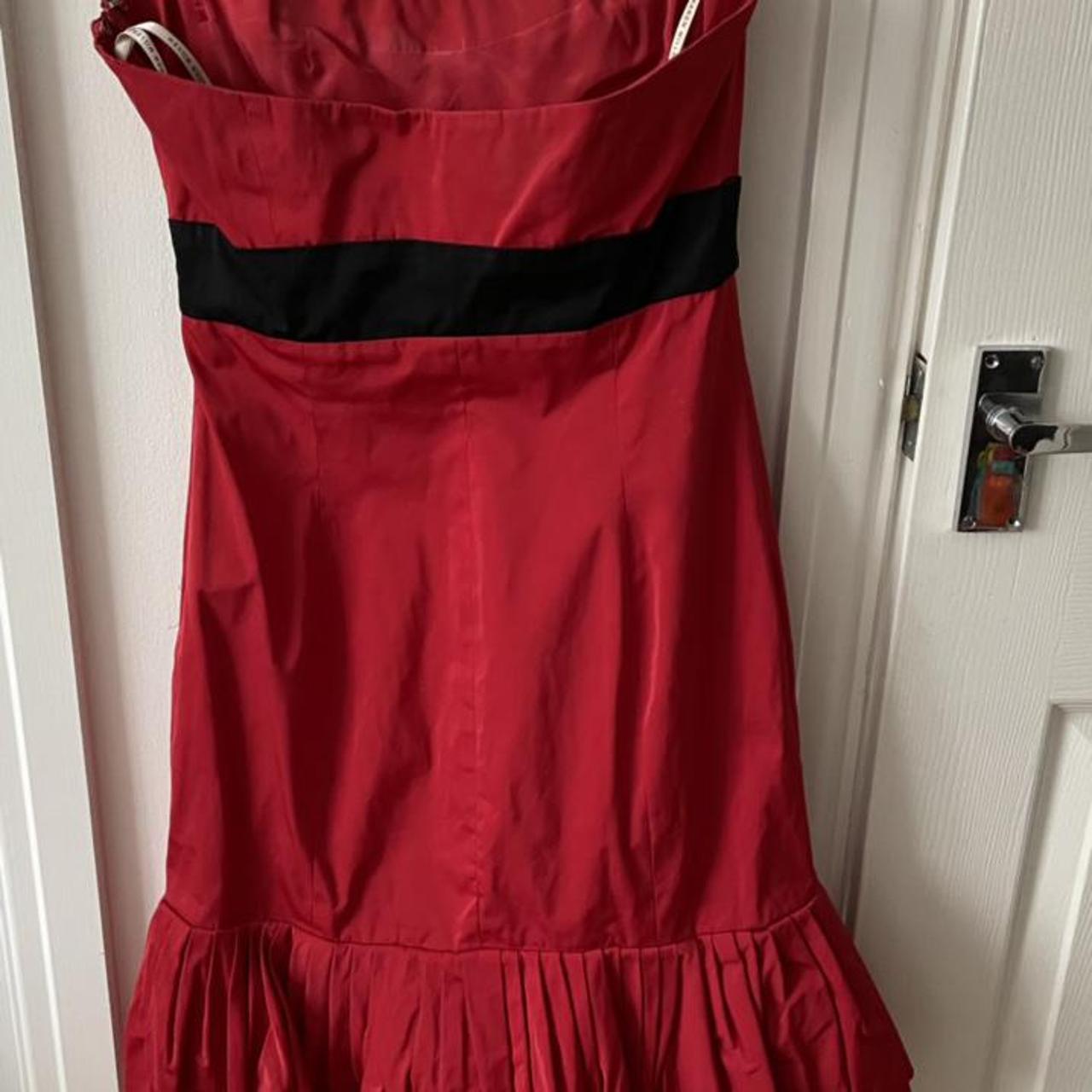 Karen millen ball dress/cocktail dress size 8... - Depop