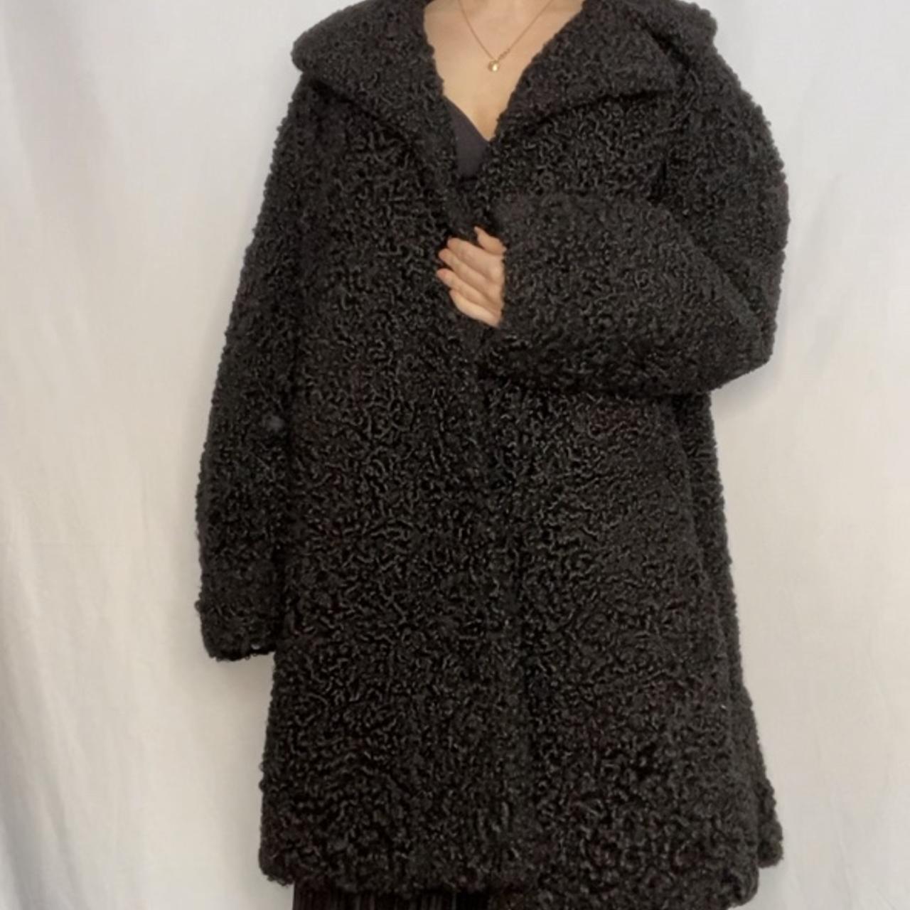 Black sales sheep coat