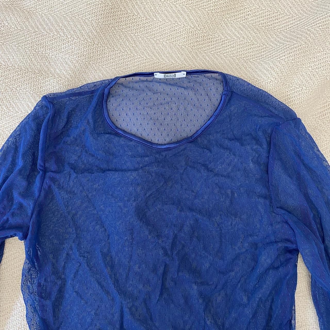 Wolford Women's Blue Bodysuit (2)