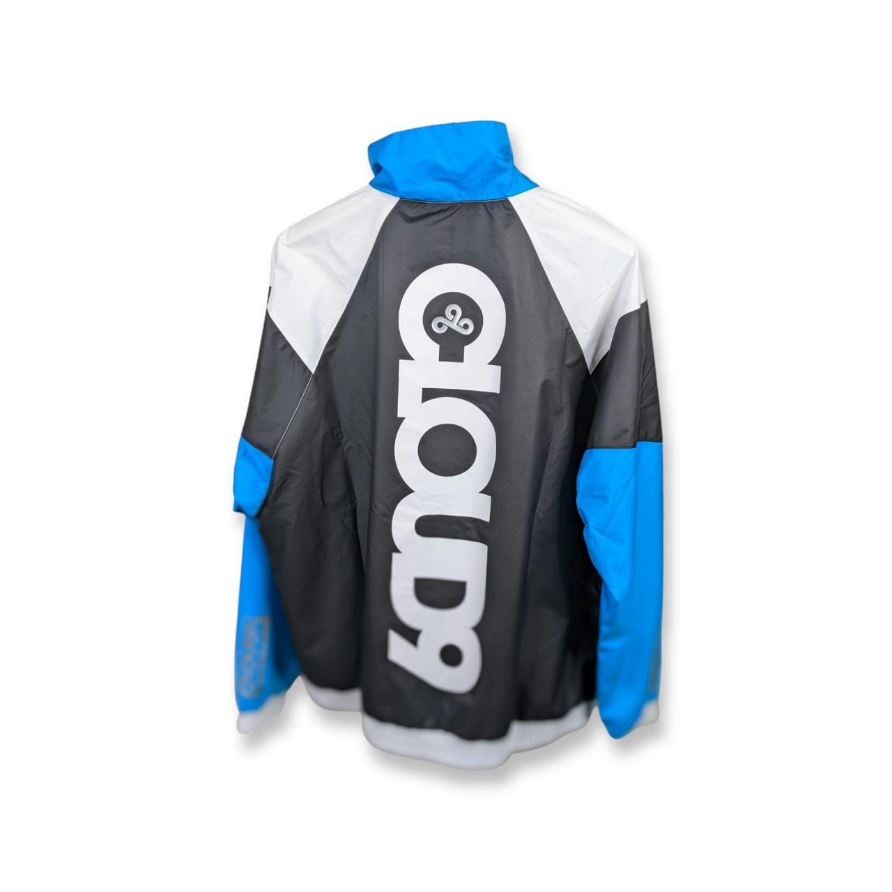 PUMA X Cloud9 Corrupted Windbreaker Jacket in Black for Men