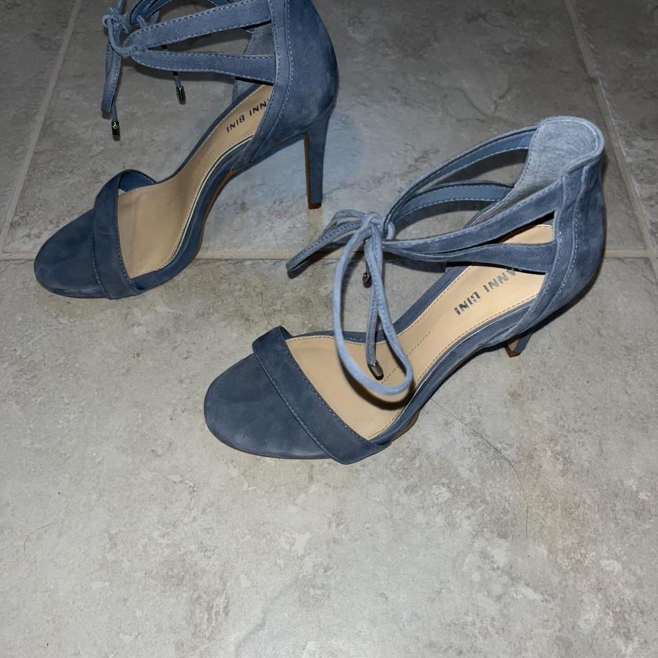 gianni bini blue heels
