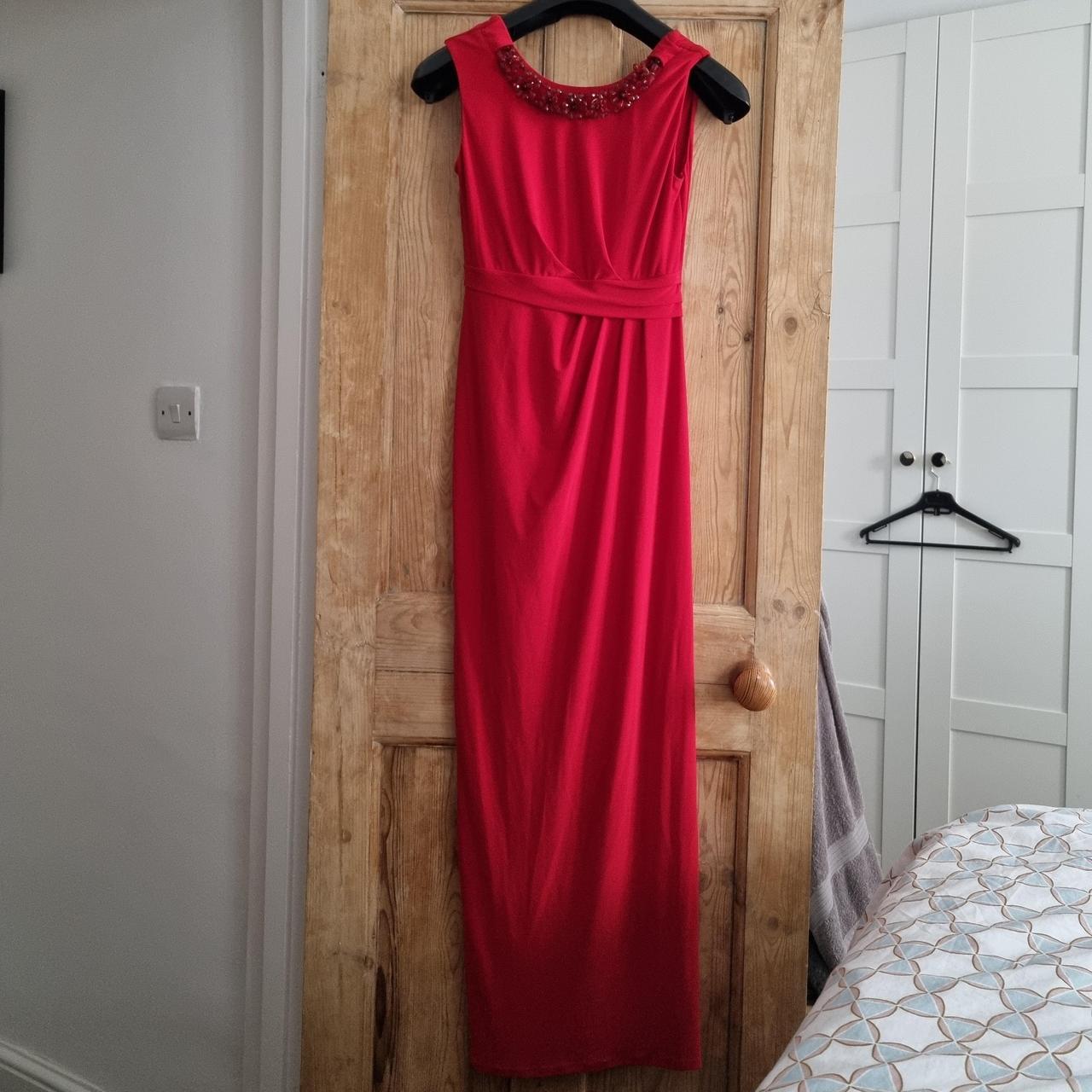 Wallis Women's Red Dress | Depop