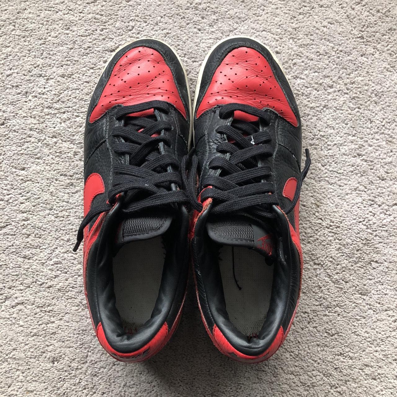 Nike Dunk Bred Uk Good Used Condition Depop