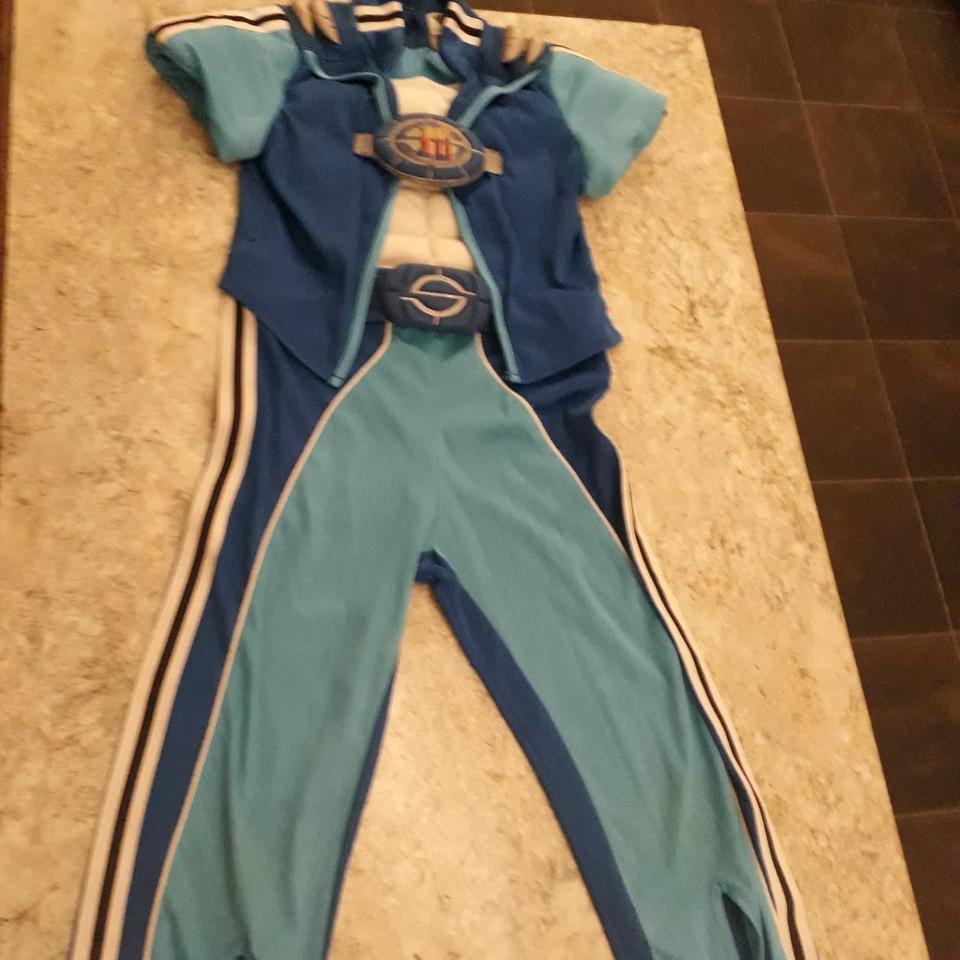 Kids lazytown sportacus costume Good condition Aged... - Depop