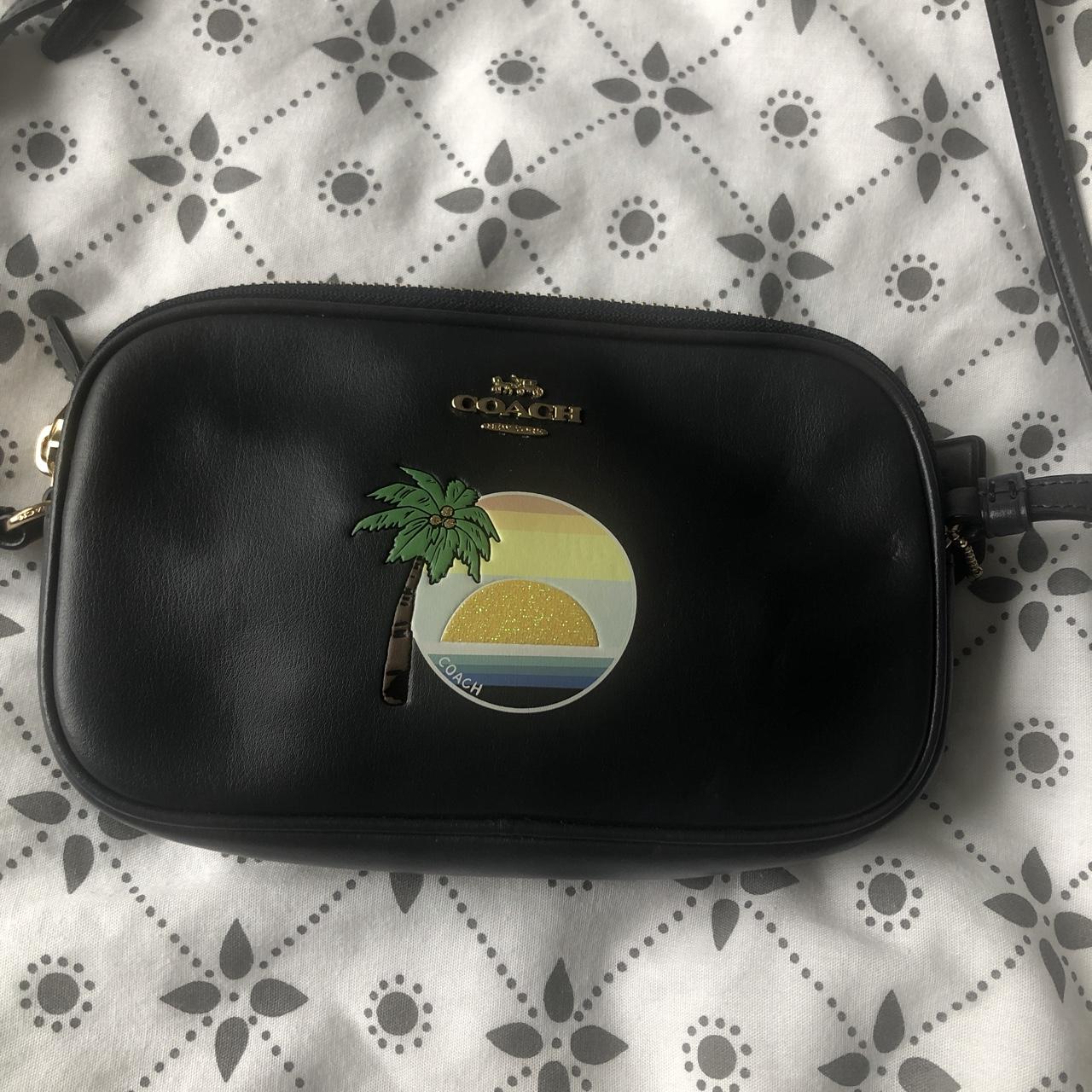 palm tree coach purse