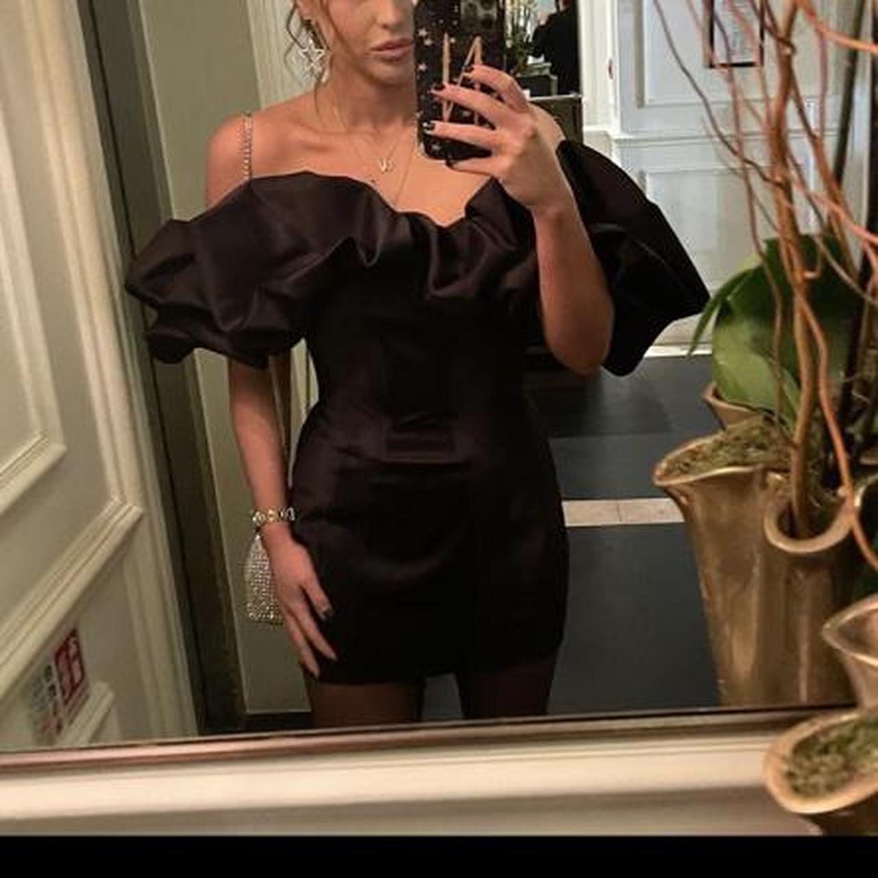house of cb black dress